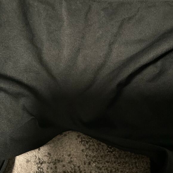 BLack leggings with zip up ankles by design history, size large seamless - Picture 4 of 4